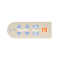 6350001 Hillrom Right Caregiver Switch w/Nurse Call
