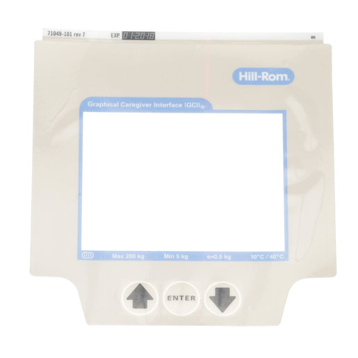 71049101 Hillrom Label, OIML, GCI, English