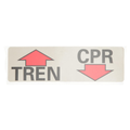 49492101 Hillrom Label, TotalCare, CPR/Emer-Trend, English