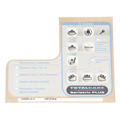 143605 Hillrom Label, Pulmonary Head Pan