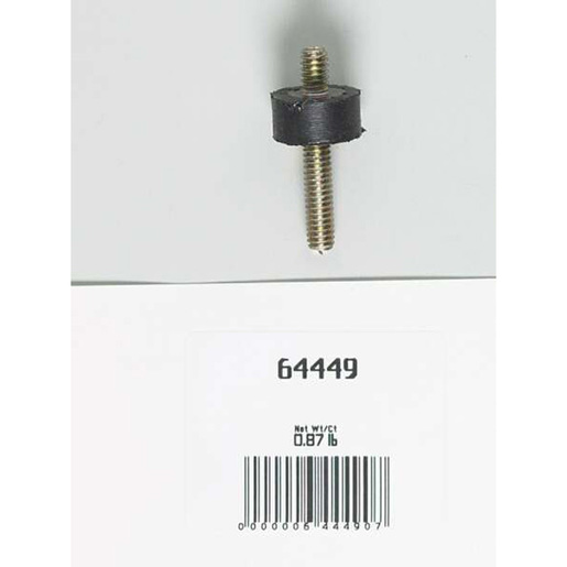 64449 Hillrom Stud, ISO, Cyl, 1/4-20, 1, 3/4, Zinc