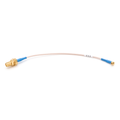 3171-009 Welch Allyn Cable Assembly, SMA-F Bulkhead to MMCX-M, 6 in.
