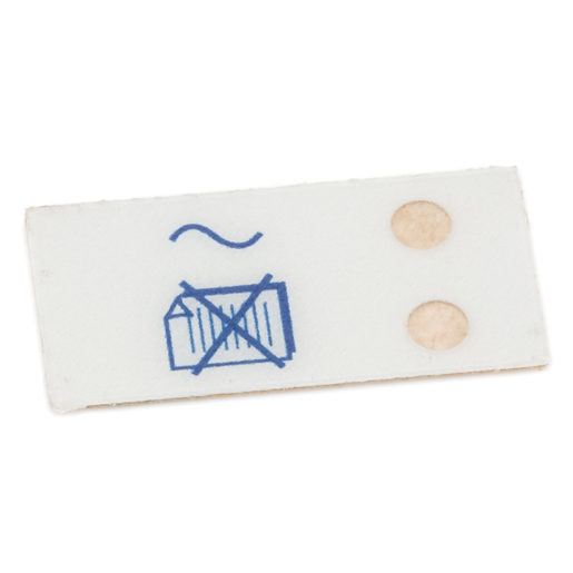 9042-037-02 Welch Allyn Label, AC On , Paper out, Cool Gray, Z200+