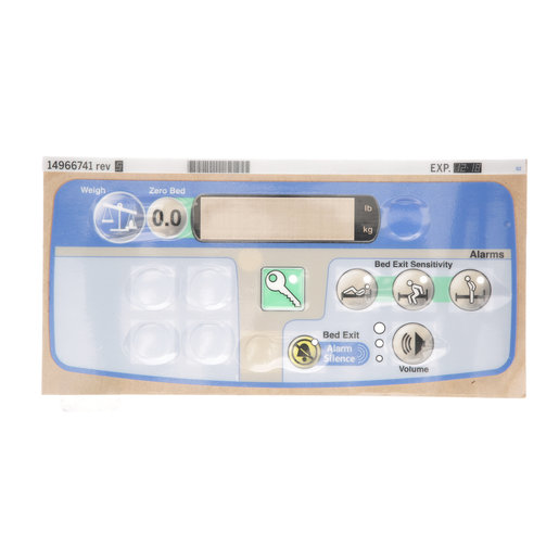 14966741 Hillrom Label, Pod, PPM, Scale