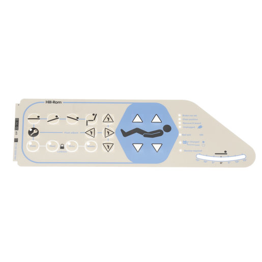 49101101 Hillrom Label, TC, Caregiver Control, LH, English