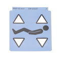 4910702 Hillrom Label, Patient Articulation, RH
