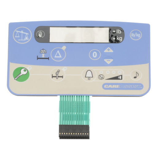 128802S Hillrom Membrane Switch, CA, Scale w/Bed Exit