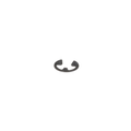 70354 Hillrom Retain, E-ring, .25, .025, Steel