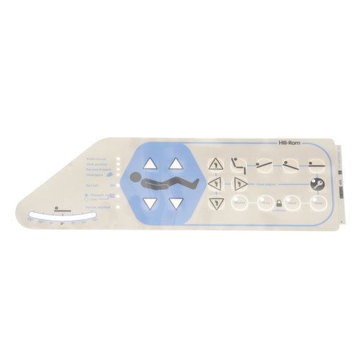 49101102 Hillrom Label, TC, Caregiver Control, RH, English