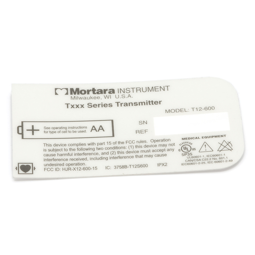 9042-066-02 Welch Allyn Label, Namplate, 600 MHz, T12