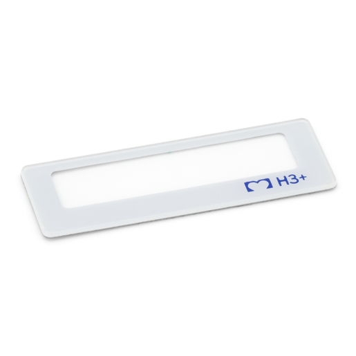 8348-004-70 Welch Allyn LCD Bezel, Cool Gray 1C, H3+