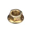 132847 Hillrom Nut, Hex/Lk/Flg, M8, .335, Steel