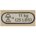 6709010 Hillrom Label, Swl Permanent IV Pole