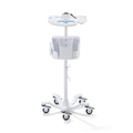 4900-60 Welch Allyn Mobile Stand w/ Accessory Cable Management and Extended Housing for Connex Vital Signs Monitor 6000 Series
