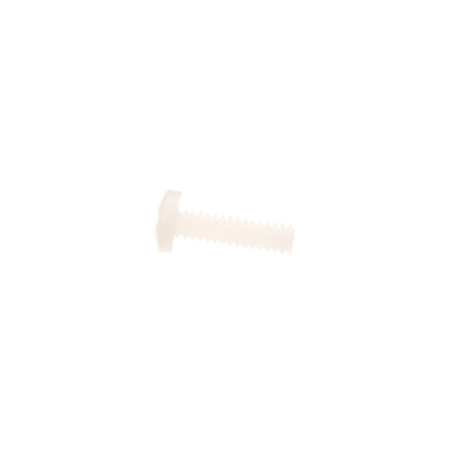 62567 Hillrom Screw, Machine, Pan, Ph, 6-32, 0.5, Nylon