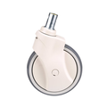 14307306 Hillrom 8" (200mm) Single Active Brake Stem Caster