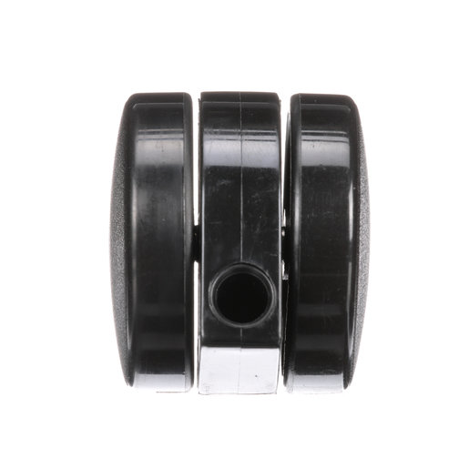 160603 Hillrom Caster, Swivel, 50mm, Twin, Black