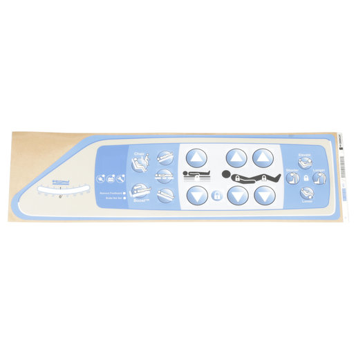 147340102 Hillrom Label, Caregiver Control, w/o NC, RH, English