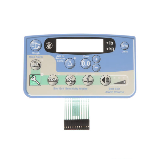 156387S Hillrom Scale Pod Overlay For Beds w/Scale and 3 Mode PPM