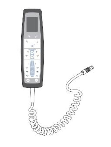 2072218 Hillrom REMOTE CONTROL PST 500 D U