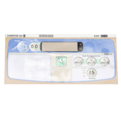 14966722 Hillrom Label, Pod, PPM, Scale