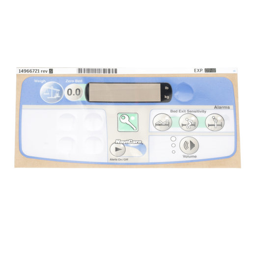 14966721 Hillrom Label, Pod, PPM, NaviCare, Scale