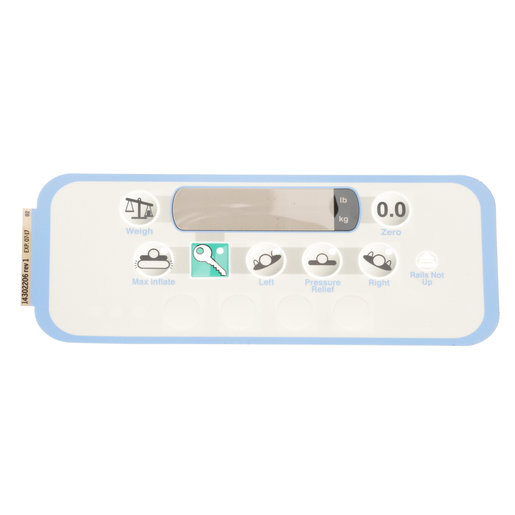 14302206 Hillrom Label, Pod, Air, Scale
