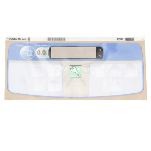 14966716 Hillrom Label, Pod, Scale