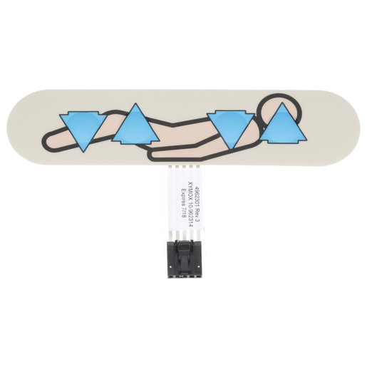 4962301 Hillrom Switch, Membrane, P8020, 4 Pos, RH