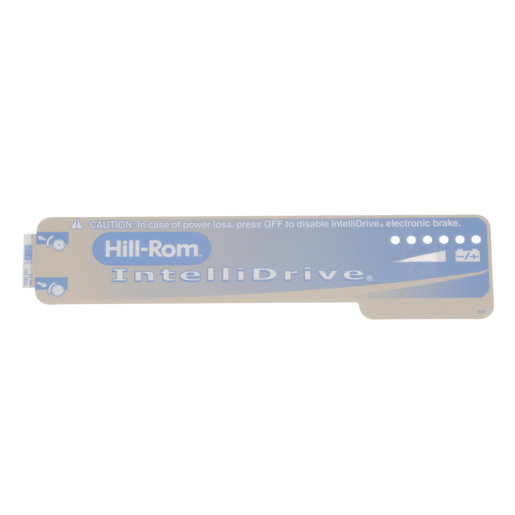 7081301 Hillrom Label, Intellidrive, LED, English