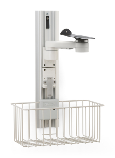 4900-62 Welch Allyn GCX Wall Mount Bracket w/ Channel Adjustment and Extended Housing for Connex Vital Signs Monitor 6000 Series