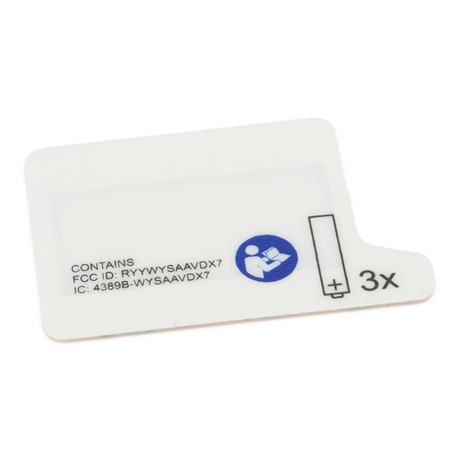 9042-082-10 Welch Allyn Label, Battery, Surveyor S4