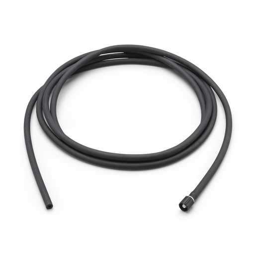 5200-12 Welch Allyn Tubing, Black, Straight, 8 ft., w/ Screw Type Fitting