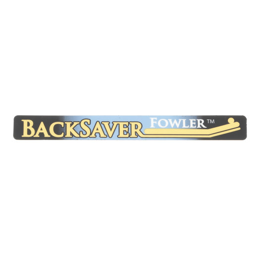 144507 Hillrom Label, Back Saver