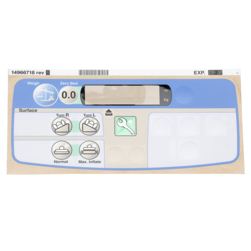 14966718 Hillrom Label, Pod, Air, Scale
