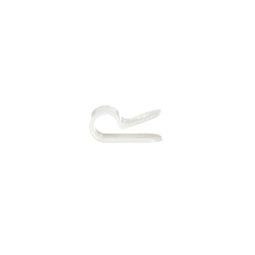 17292 Hillrom Clamp, Cable, 1/4, Nylon, White