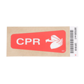 185711101 Hillrom Label, CPR Handle, English