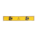 127866 Hillrom Label, Foot Warning