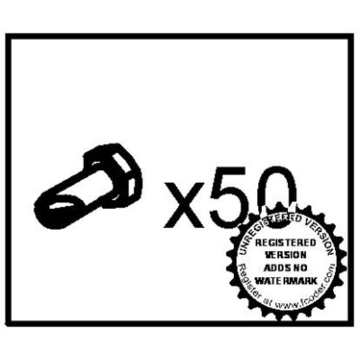 143178S Hillrom Screw, H M8 L14 Zb Notched, X50