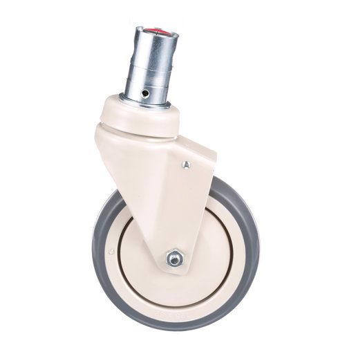 4723901 Hillrom 5" (125mm) Single Wheel Brake Caster