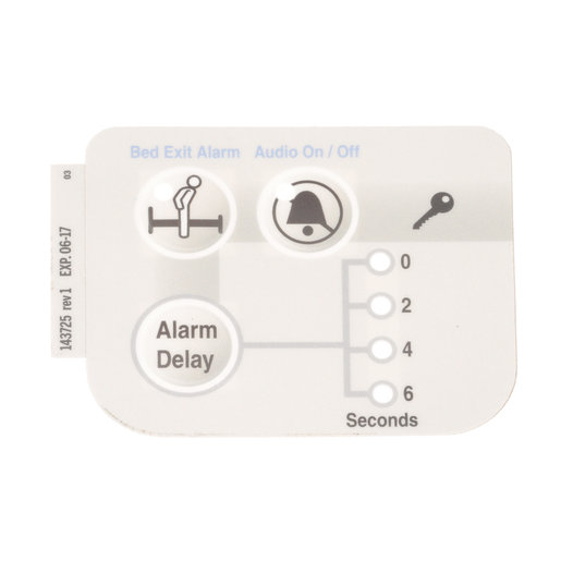 143725 Hillrom Label, Bed Exit