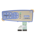 141281 Hillrom Left Caregiver Overlay w/Bed Controls only