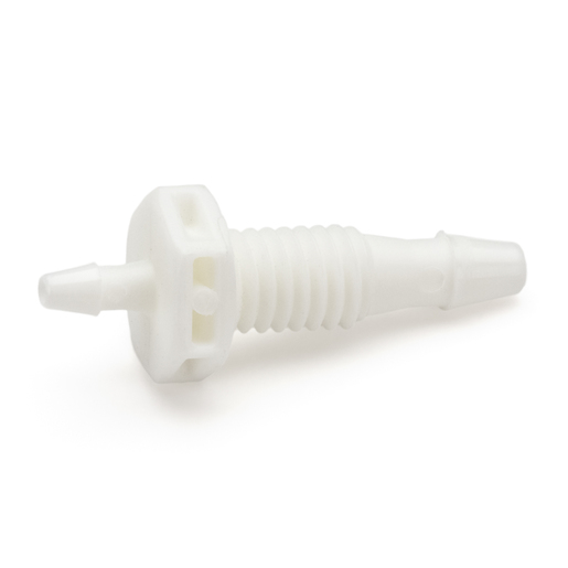 6901-019 Welch Allyn Fitting, Panel Mount, Conn, Nylon, 0.09375 in. & 0.0625 in.