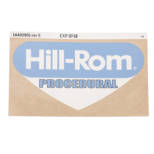 14401901 Hillrom Label, End, Stretcher, Transport