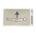 16941701 Hillrom Label, Hip Placement 8 Series, LH