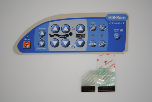 155461 Hillrom Caregiver Controls, LH, Base FD