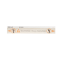 45836 Hillrom Label, Foot Clear