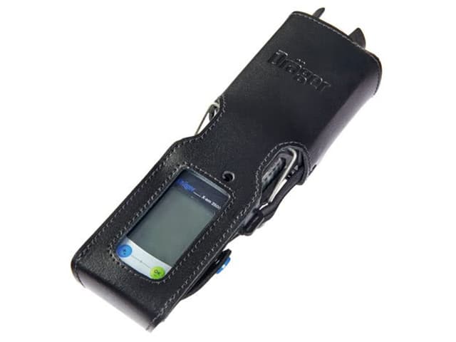 Dräger leather case for X-am instrument with X-am Pump