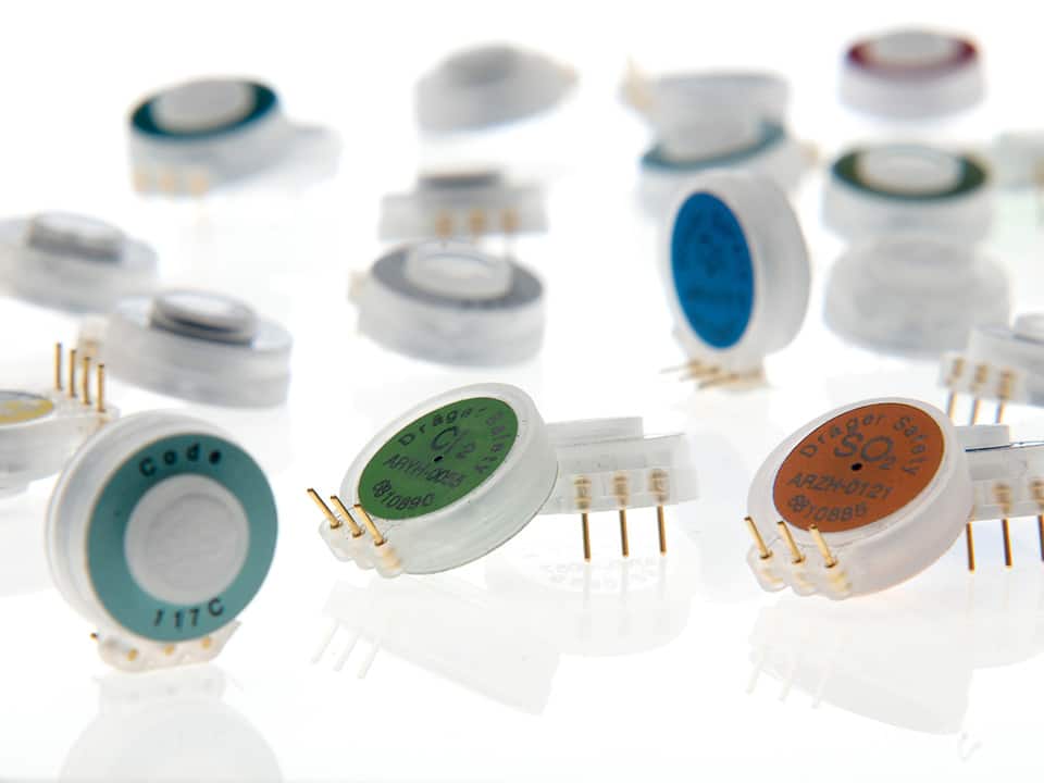 DrägerSensor XXS electrochemical sensor — typical example, gas type varies by order code