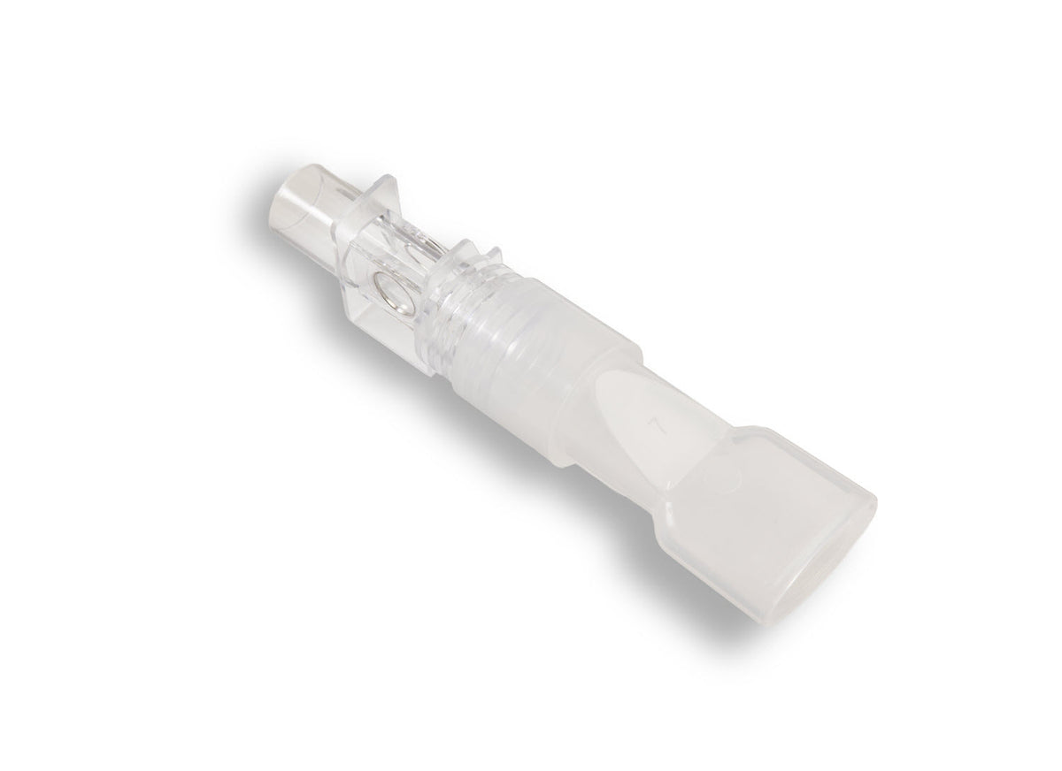 8000-000402 ZOLL Mainstream - Single Patient Use Pediatric Adult Airway Adapter with Mouthpiece (10 Per Box)